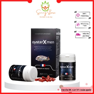 Viên uống hỗ trợ tăng cường chức năng sinh lý nam Oyster Xmen nhập khẩu Pháp, hộp 30 viên