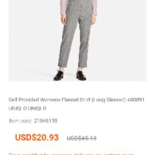 Áo sơ mi Uniql* hồng paste hàng Authentic size M