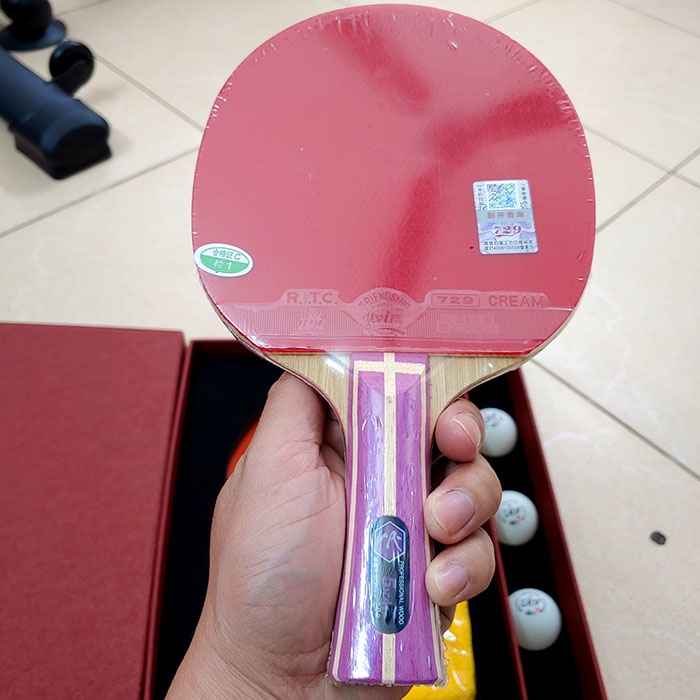 VỢT BÓNG BÀN 729-5STAR ⚡ Vợt đánh bóng bàn chính hãng 729 phù hợp lối đánh công thủ toàn diện