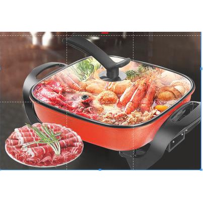 Nồi lẩu điện gia đình cắm Supor đa năng hâm nóng tích hợp H30FK802-136