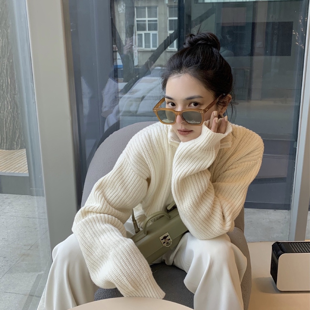 Mắt Kính Thời Trang KIMHEKIM Chống UV400 627 Form Vuông Phong Cách Cực Hot - Hata24h