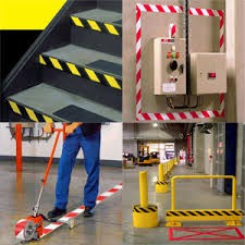CUỘN 4.8CM BĂNG KEO DÁN NỀN ĐỦ MÀU PHÂN CHIA KHU VƯC