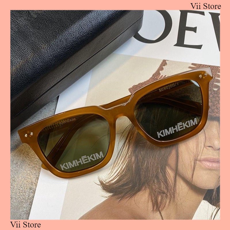 Kính râm màu cam, Kính mát chuẩn UV400 Vii Store