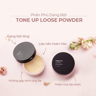 Phấn Phủ Bột TheFaceShop Tone Up Loose Powder 10g