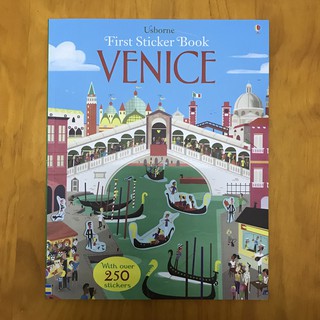 Dính dán - Usborne sticker book - Venice
