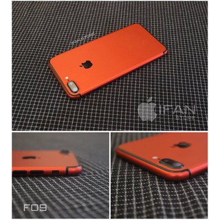 Miếng dán điện thoại iphone màu đỏ