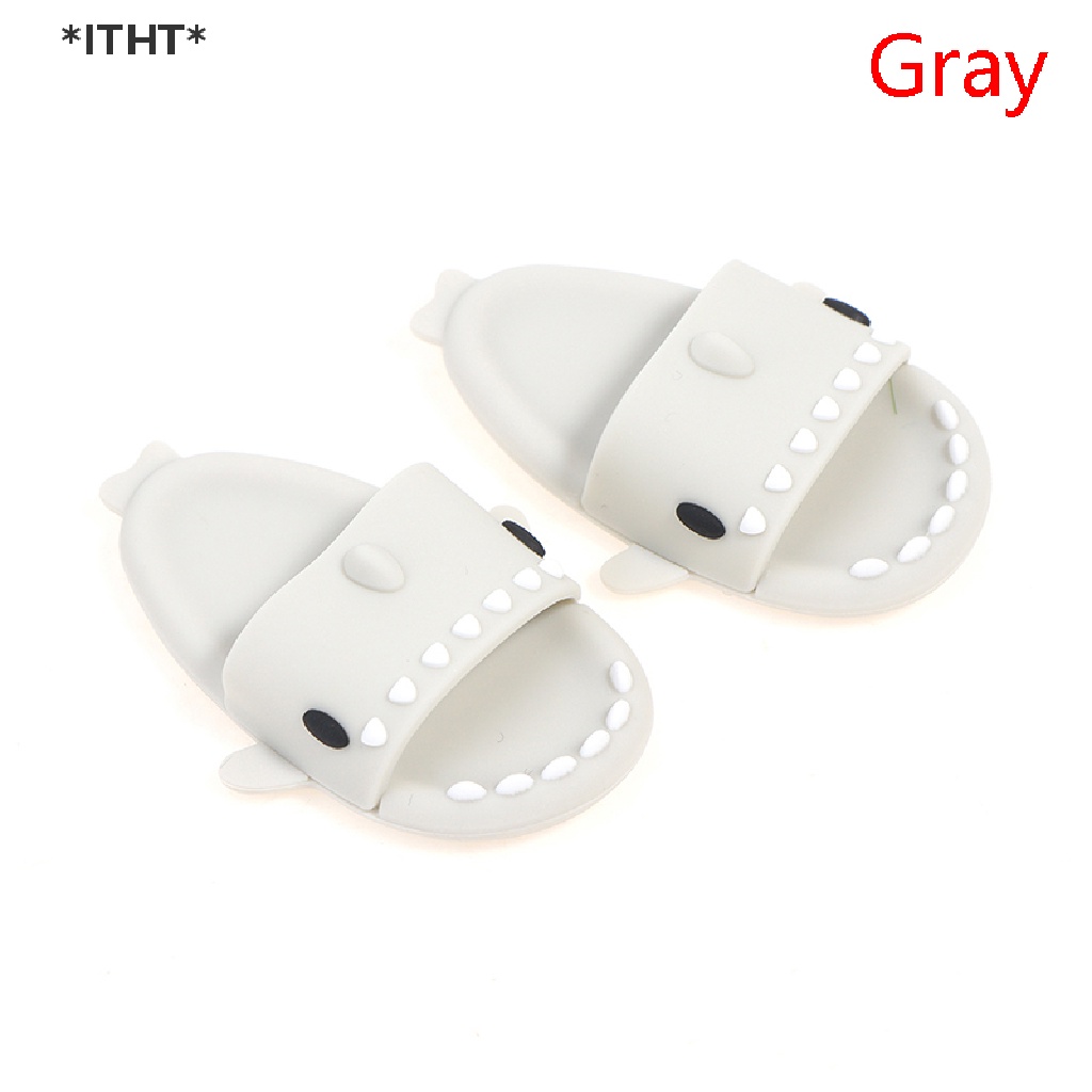 1 Đôi Giày Hình Cá Mập Cho Búp Bê 3 * 4.6cm 1 / 6BJD