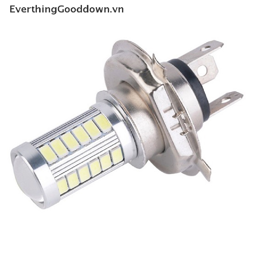 Đèn Pha LED H4 33SMD Ánh Sáng Trắng Chuyên Dụng Cho Xe Hơi / Xe Máy