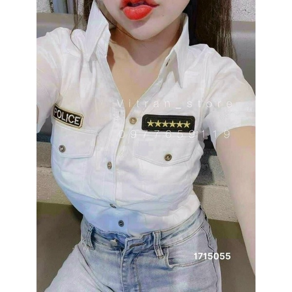 Áo sơmi police hai màu 🦋🦋🦋🦋u9777