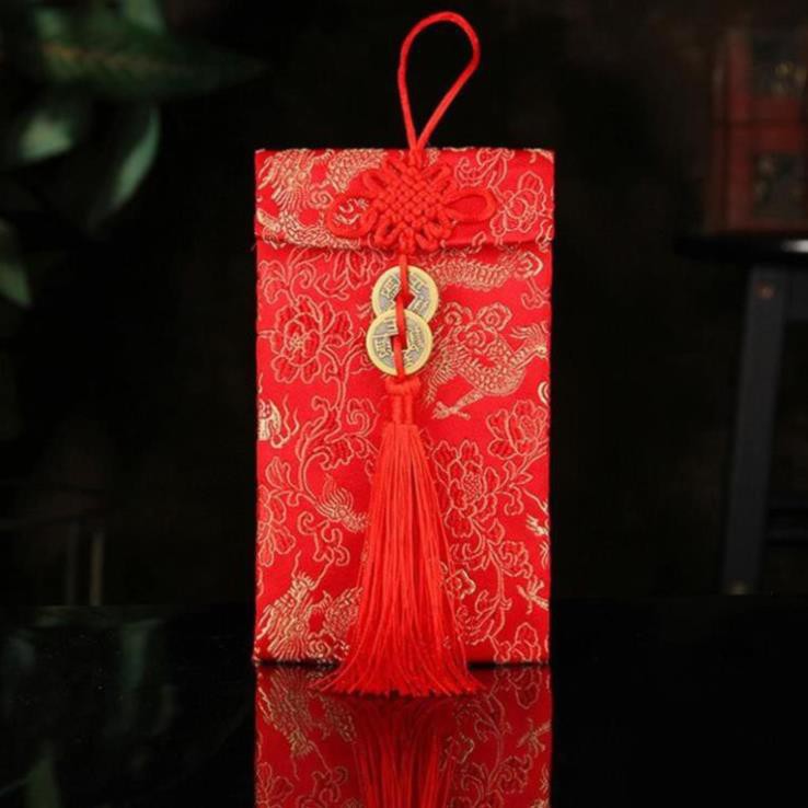 BAO LÌ XÌ TẾT 2023 VẢI GẤM CAO CẤP - LOẠI 1