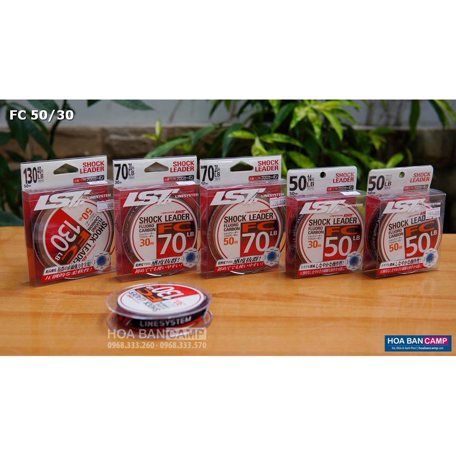 Dây Linesystem LST Shock Leader FC 50/30