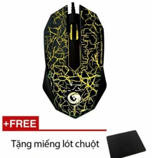 Bộ chuột quang có dây cho game thủ tặng miếng lót chuột