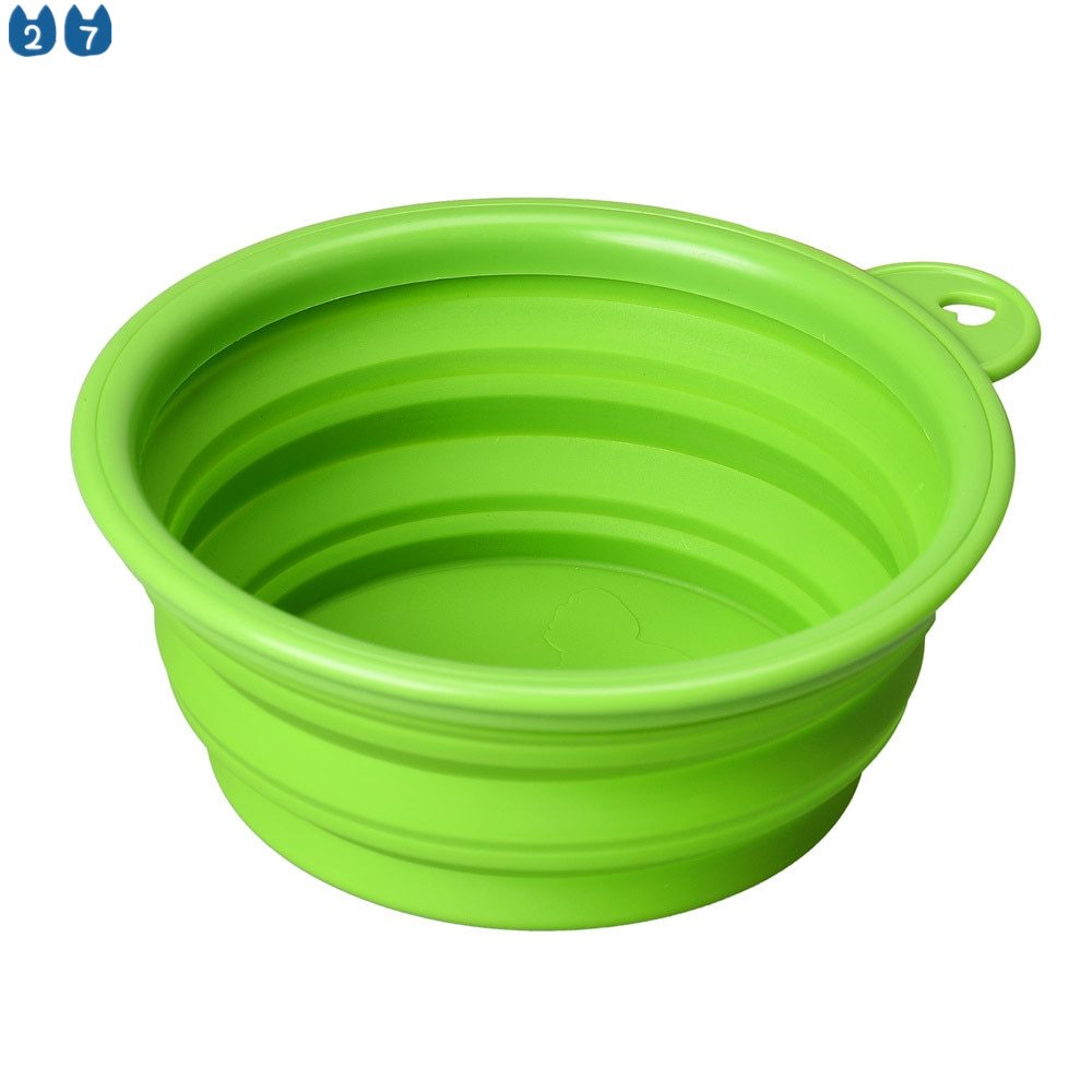 Bát Ăn Silicone Gấp Gọn Thân Thiện Với Môi Trường Dành Cho Chó Cưng 27 Món