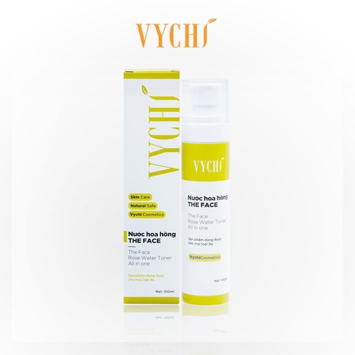 [XẢ KHO_FREESHIP] Toner hoa hồng -THE FACE Rose water toner all in one - Phù hợp cho da nhạy cảm (100ml)-Vychi | WebRaoVat - webraovat.net.vn