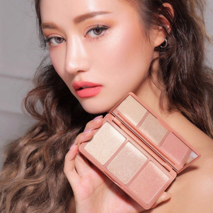 Phấn Highlight Bắt Sáng 3 C E Strobing Skin Palette