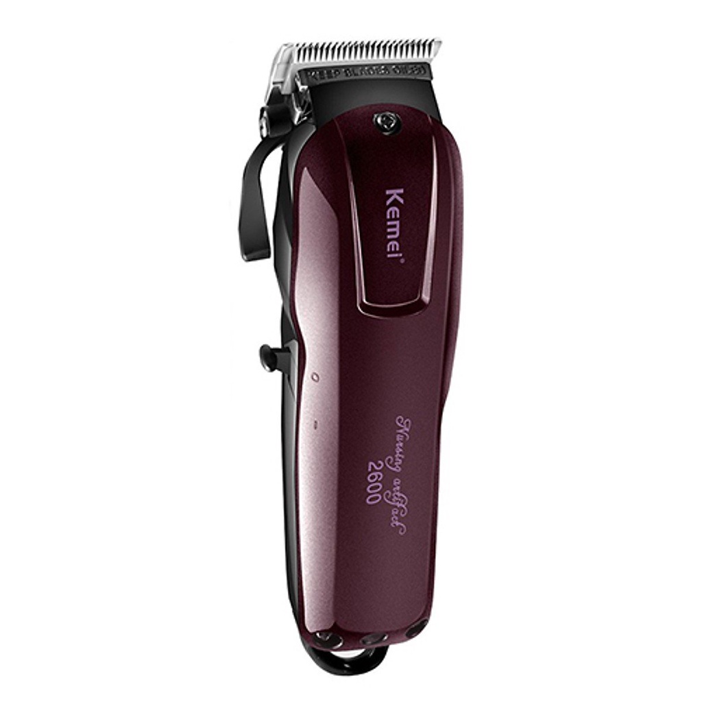 Combo Tông Đơ Chuyên Nghiệp Kemei 2600 Tặng Kèm 2 Kéo Cắt Tỉa Tiện Lợi, Hỗ Trợ 1 Đổi 1, Freeship Toàn Quốc