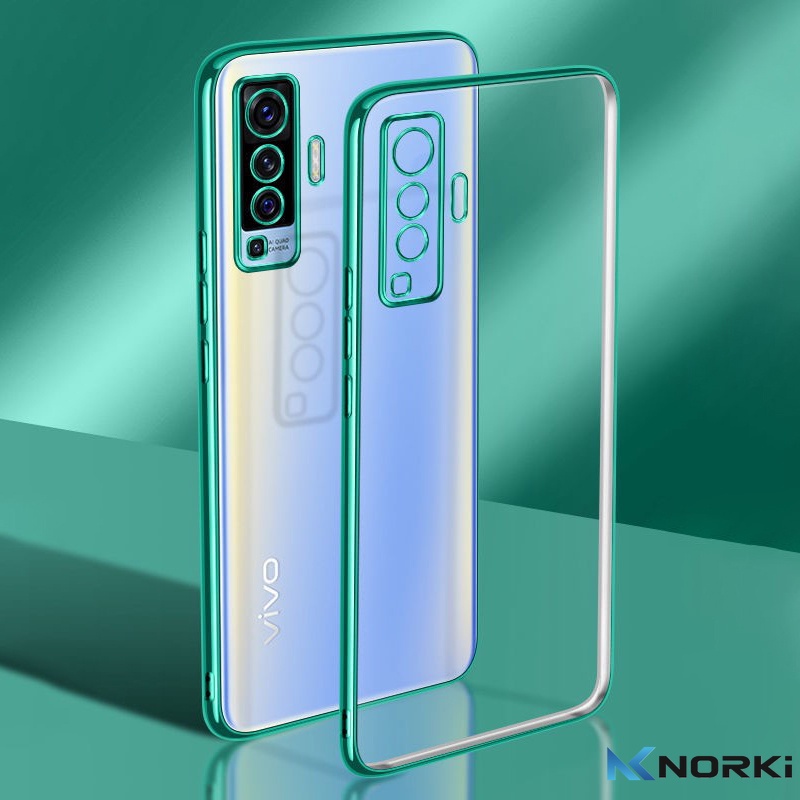 Ôp Điện Thoại Silicon Dẻo Tráng Gương Trong Suốt Sang Trọng Cho vivo y02s y78 y17s y27 y21 y33s y21s y20 y20i y20s y12a y12s y50 y30 Ốp
