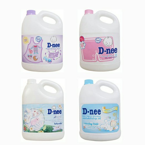 Nước xả mềm vải cho bé Dnee 2800ml, nước xả quần áo tự nhiên mềm mại thơm tho - Monnie Kids