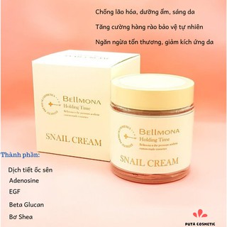 SNAIL CREAM BELLMONA - Kem dưỡng tinh chất ốc sên Bellmona