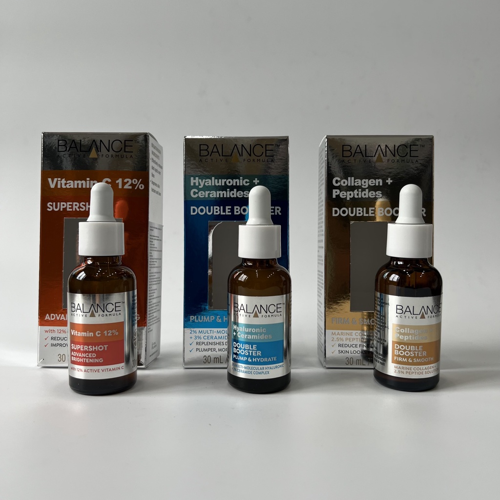 Tinh chất Balance Active Hyaluronic &amp; Ceramides Double Booster 30ml