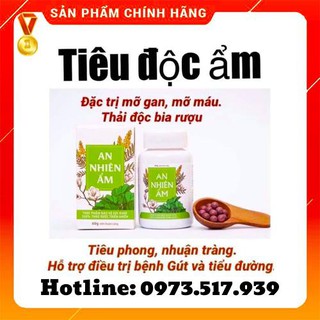 AN NHIÊN ẨM - Xổ Độc Gan, Đại Tràng, Hạ Men Gan - Đông Y Vũ Đức