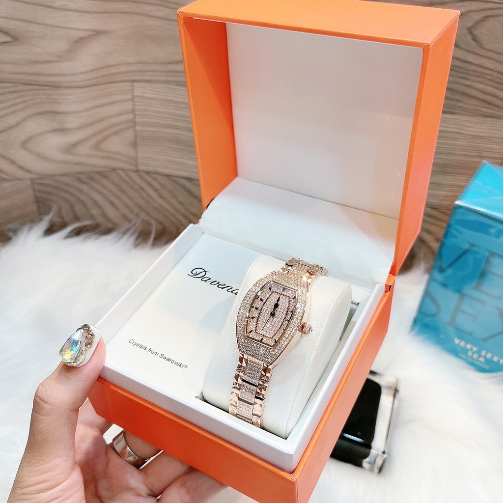 ĐỒNG HỒ NỮ CAO CẤP DAVENA 61369 CHÍNH HÃNG
