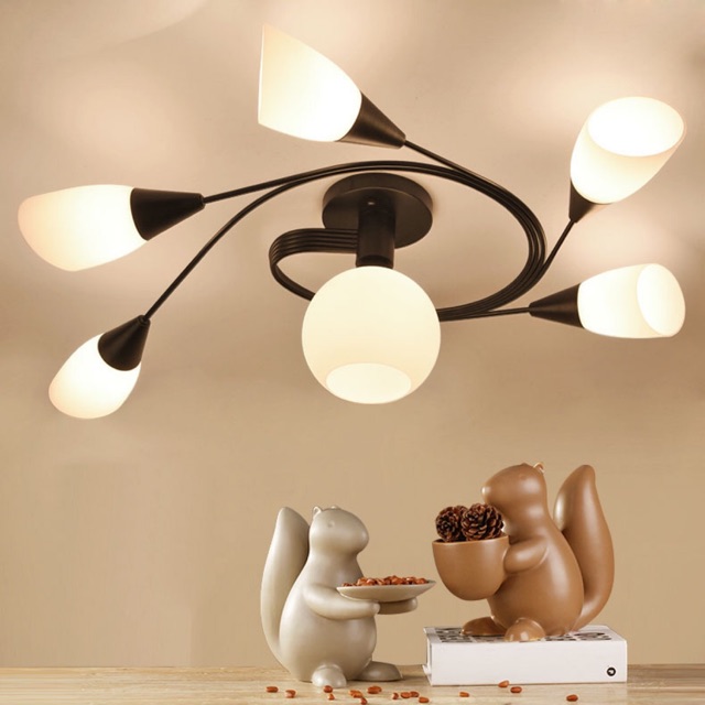 Đèn trần led hoa