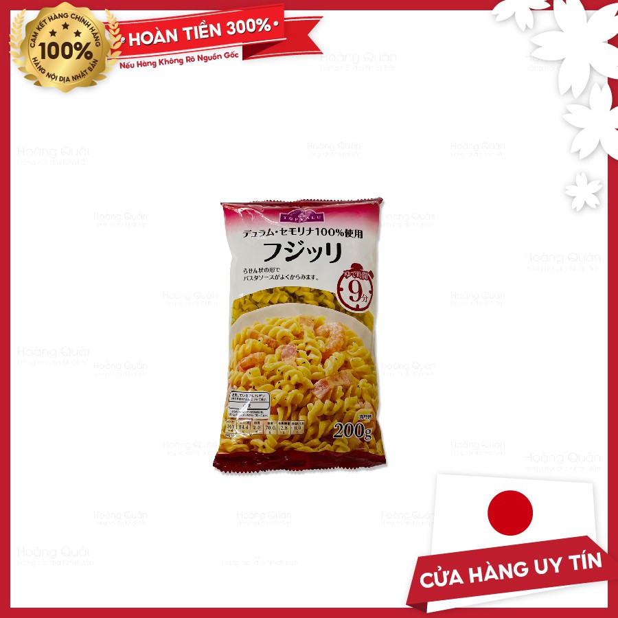 Nui Xoắn TopValu Nhật Bản gói 200g