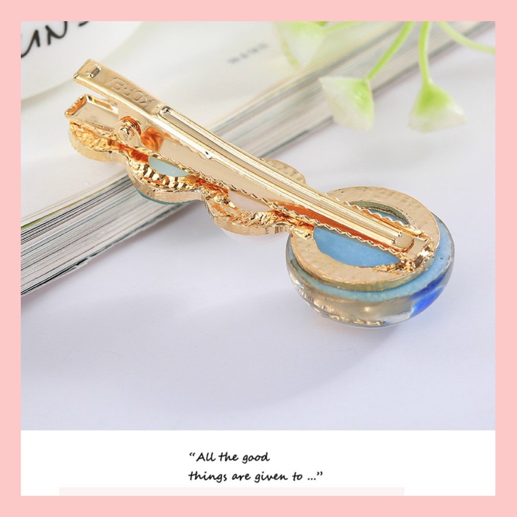 [Mới] Kẹp Tóc Mái Hình Dáng Kẹo Ngọt Họa Tiết Tinh Tú Phong Cách Hàn Quốc INS Phụ Kiện Thời Trang Mã Số Mona 002.