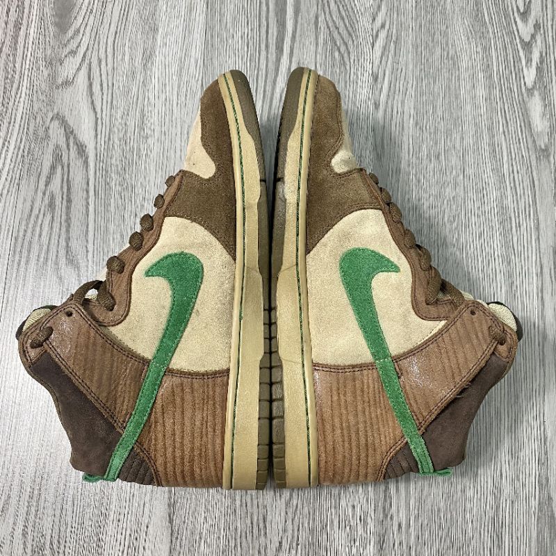 Giày Cũ SbDunk High. Wood Deck 2hand chính hãng đã qua sử dụng-Giày Cũ Sài Gòn
