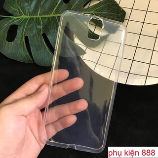 Ốp lưng HTC One E9 Dual silicon trong suốt - OL2384