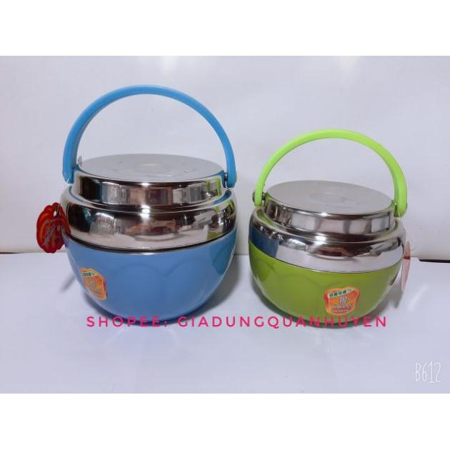 Cặp lồng inox giữ nhiệt đựng cơm, cháo, thức ăn ..