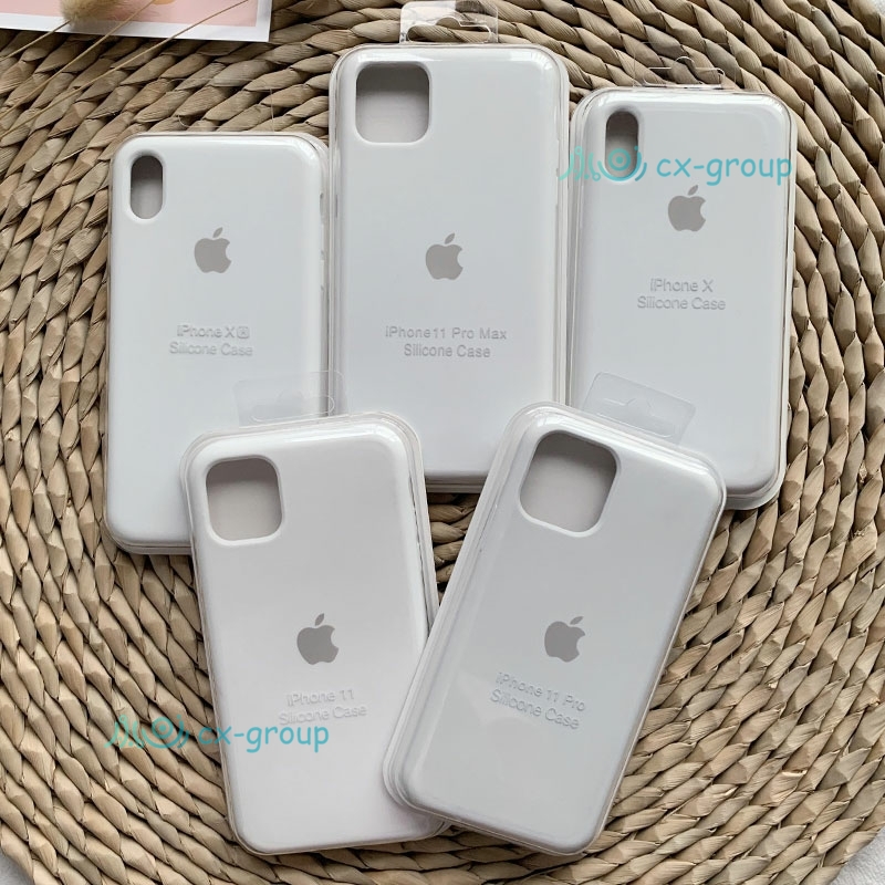 {Phiên bản tốt nhất, chất lượng tốt nhất} Ốp lưng silicon màu trắng cho Iphone Se2 Ip11 Pro Max Iphone 6s 7plus 8p I6