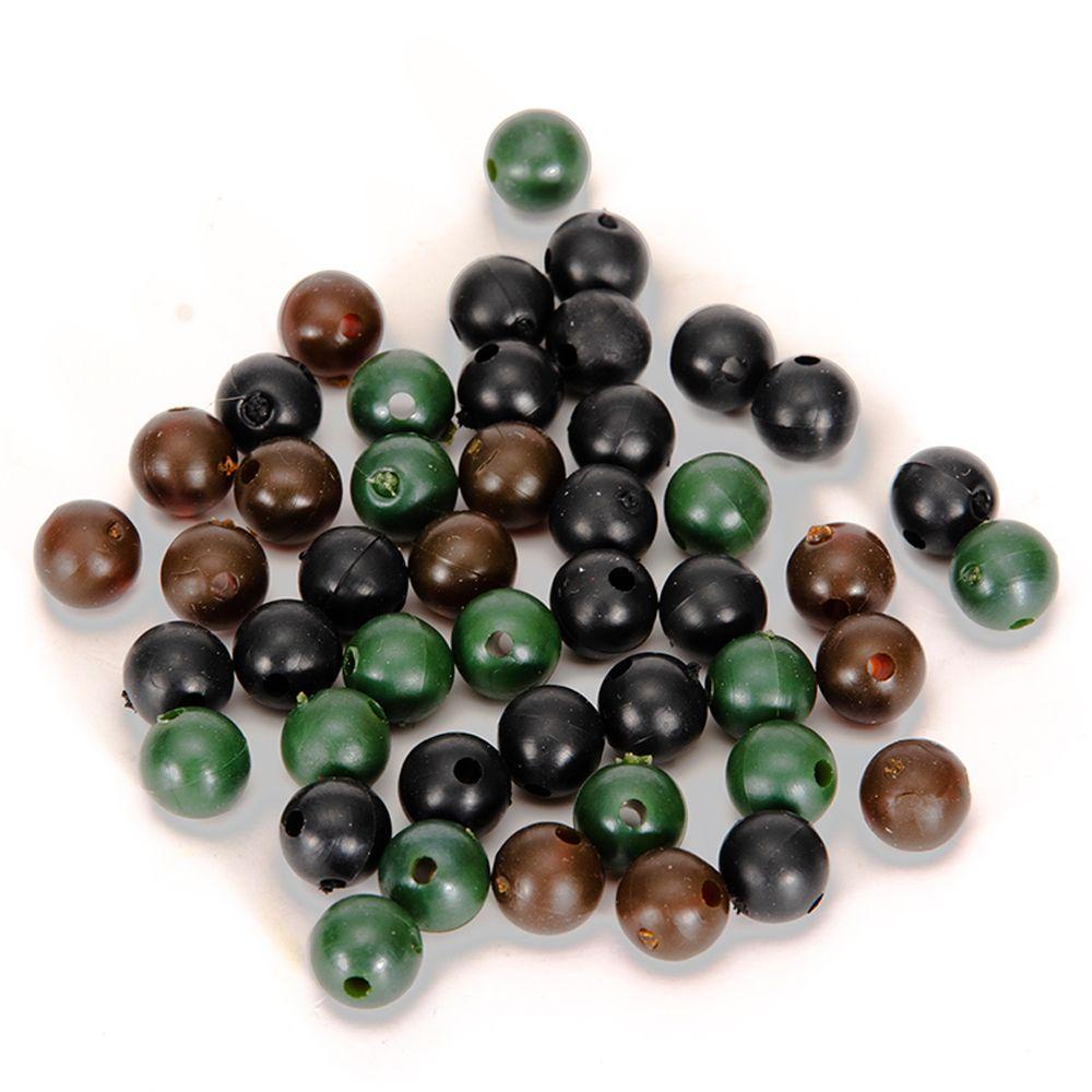 Hạt Đậu Phụ Kiện Câu Cá Ngoài Trời 6mm / 8mm Bằng Dây Phao Nổi Mềm Chống Rối