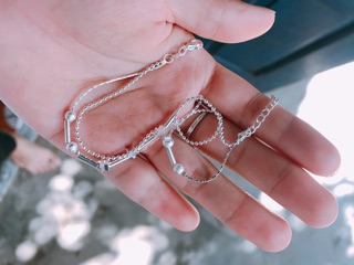 Lắc chân mã bạc s925