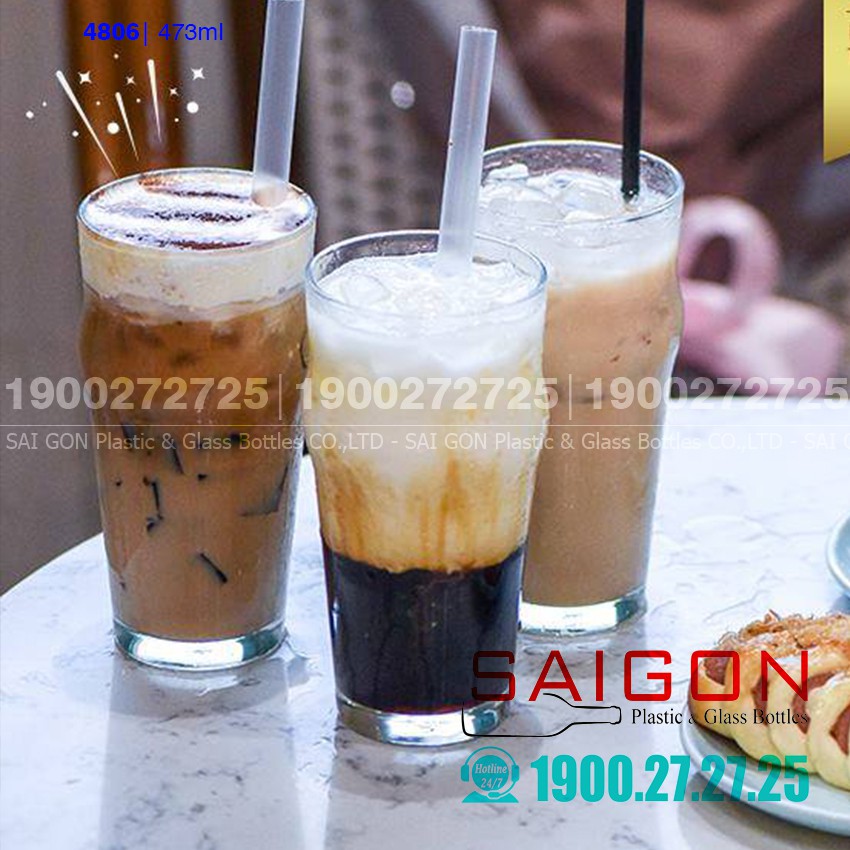 Ly thủy tinh Govener Clinton Soda 473ml | Thủy Tinh Cao Cấp