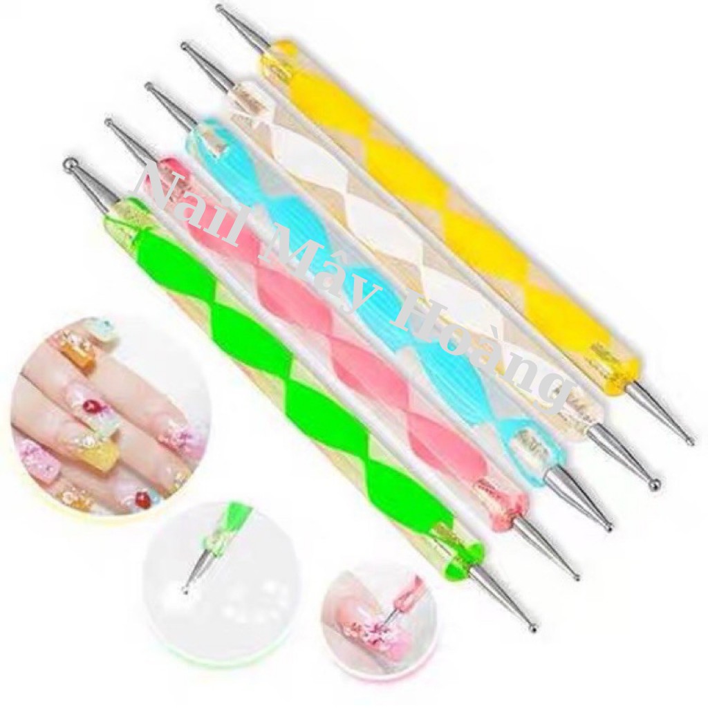 Bút chấm bi nail 5 cây đủ size