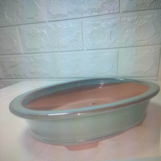 Chậu bonsai mini Bầu Dục OVAL 01