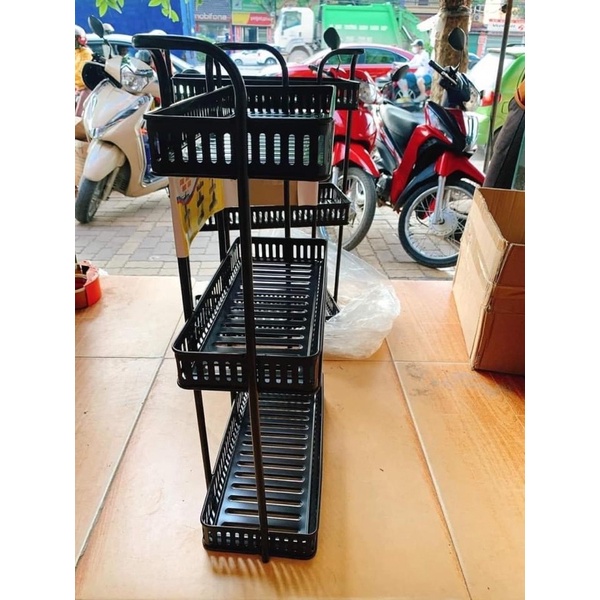 Kệ 3 tầng để đồ siêu tiện ích không sợ rỉ - hàng cảm kết chuẩn đẹp