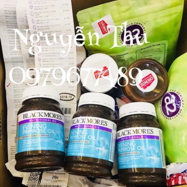 (MẪU MỚI) TINH DẦU HOA ANH THẢO BLACKMORES EVENING PRIMROSE OIL | BigBuy360 - bigbuy360.vn