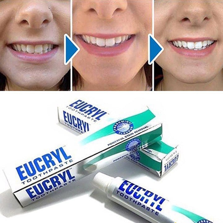 Bột tẩy trắng răng Eucryl Tooth Powder