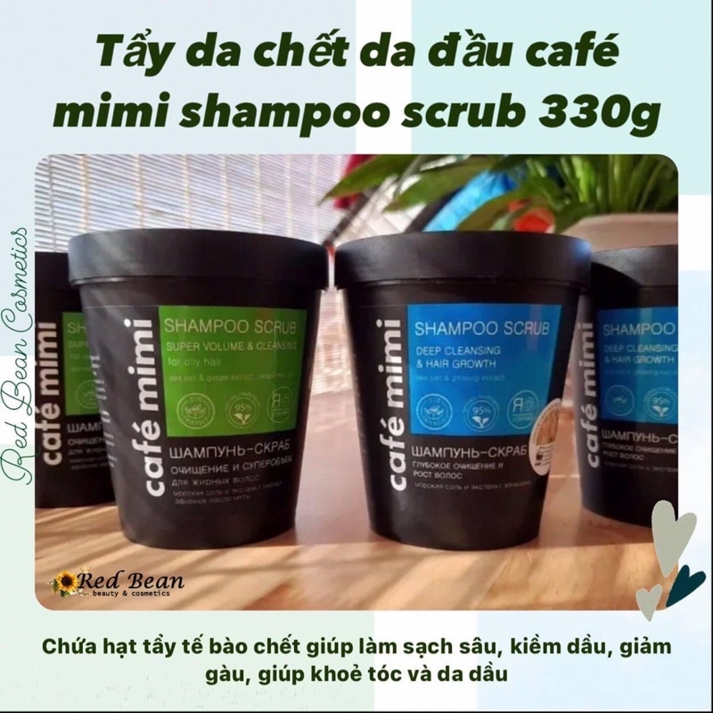 TẨY DA CHẾT TÓC CAFE MINI LÀM SẠCH NUÔI DƯỠNG TÓC