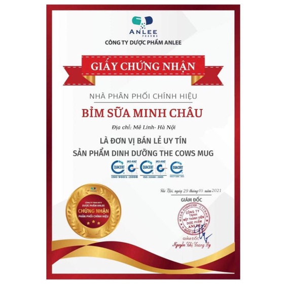 SỮA THE COWS MUG SỐ 2  - Sữa giúp bé giúp bé tăng cân, tăng đề kháng tốt sữa phát triển toàn diện