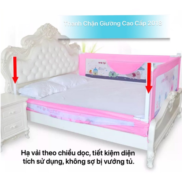 (THANH LÝ DỌN KHO 200K/THANH) THANH CHẮN GIƯỜNG HẠ VẢI CAO CẤP MẪU MỚI 2019