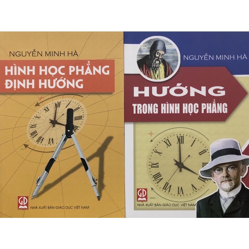 Sách - Combo Hình học phẳng định hướng và Hướng trong hình học phẳng