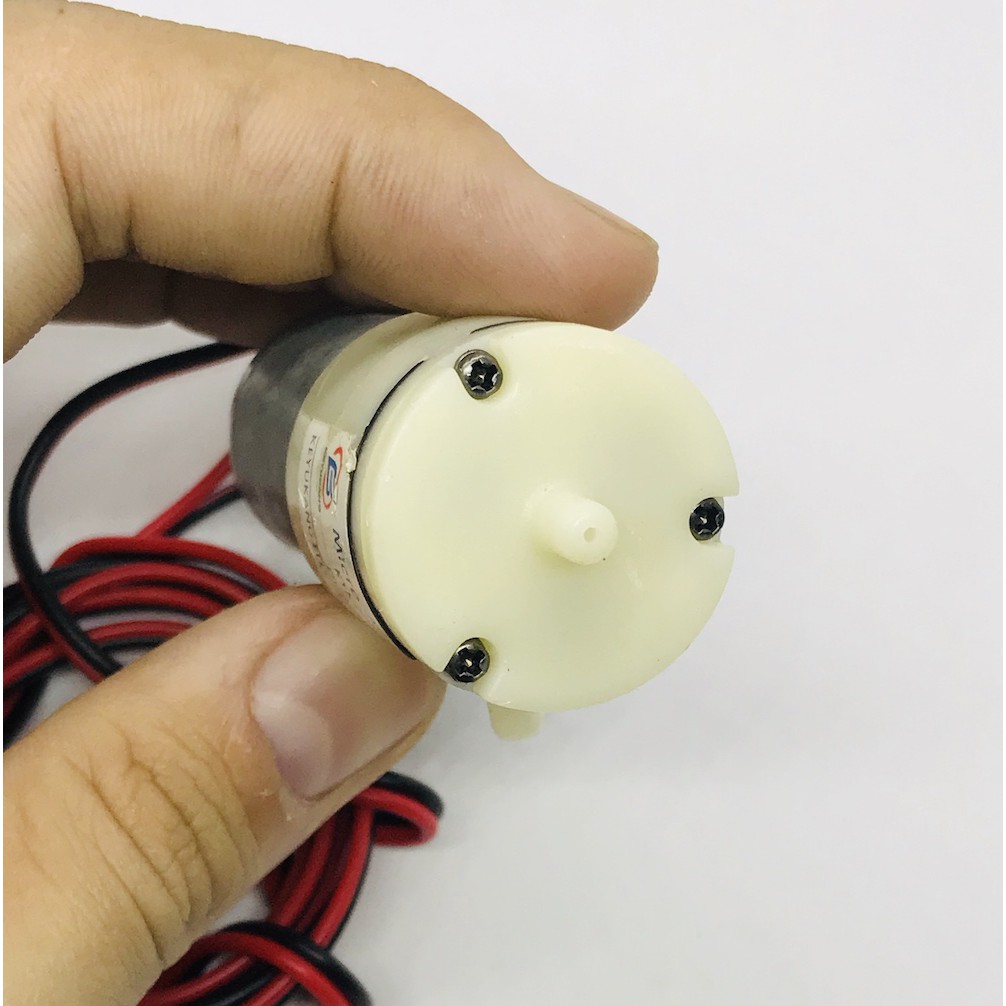Máy bơm khí nén khí bơm oxy mini 3V - 6V motor 370 - LK0315