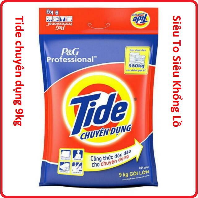 Bột Giặt Tide Chuyên Dụng 9kg