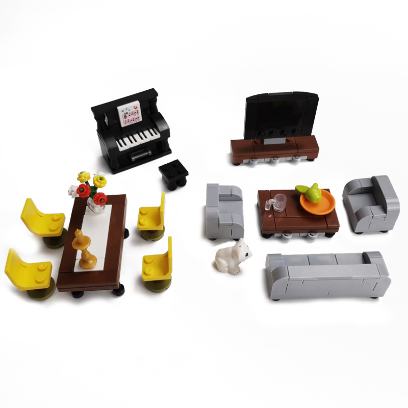 LEGO Bộ Đồ Chơi Lắp Ráp Mô Hình Nhà Vệ Sinh Cho Bé