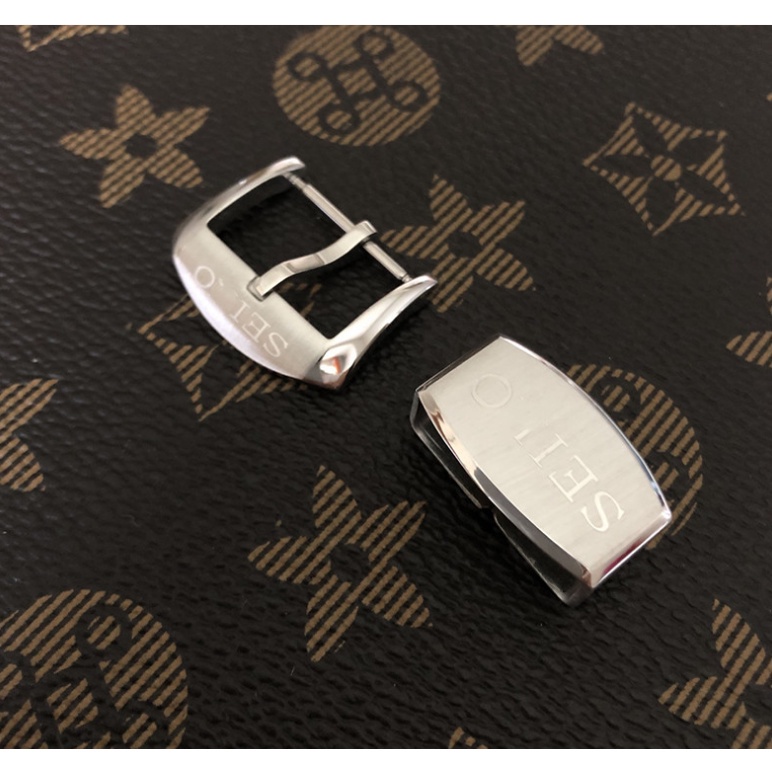 Dây Đeo Đồng Hồ Bằng Thép Không Gỉ 316L 18mm 20mm Kèm LOGO Dành Cho Seiko