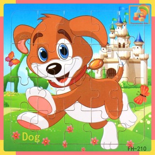 [ Smart Toy For Kids ] ĐỒ CHƠI XẾP HÌNH GỖ PUZZLE 16, 20 MIẾNG CHO BÉ LOẠI ĐẸP